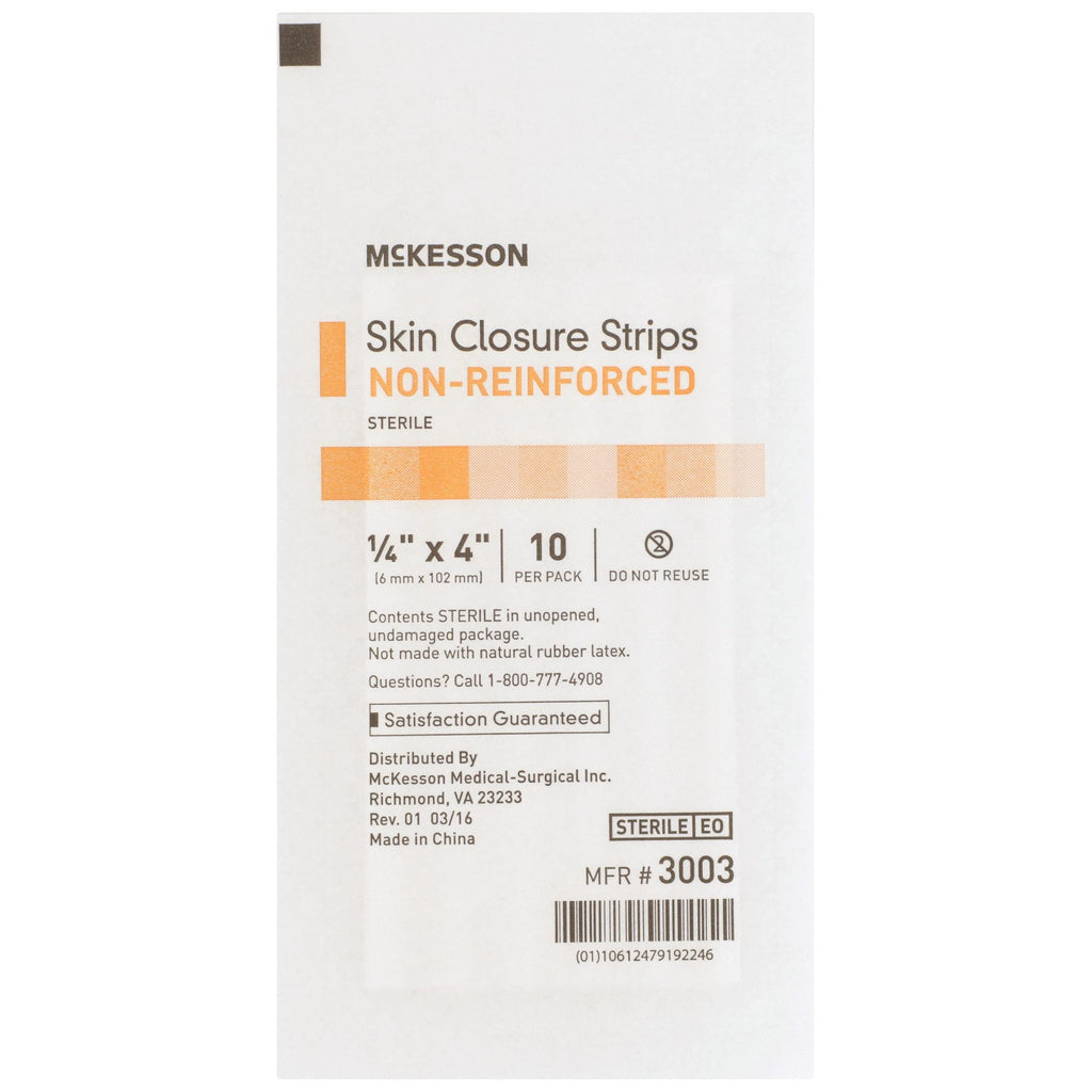 McKesson Skin Closure Strip, Sterile, Non-Reinforced