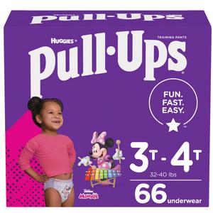 Pull-ups Learning Designs Training Pants, Girl, 3t-4t, Giga Pack - MahaStar Pediatric Products