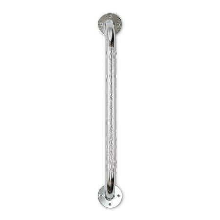 McKesson Steel Wall Grab Bar, Knurled Steel