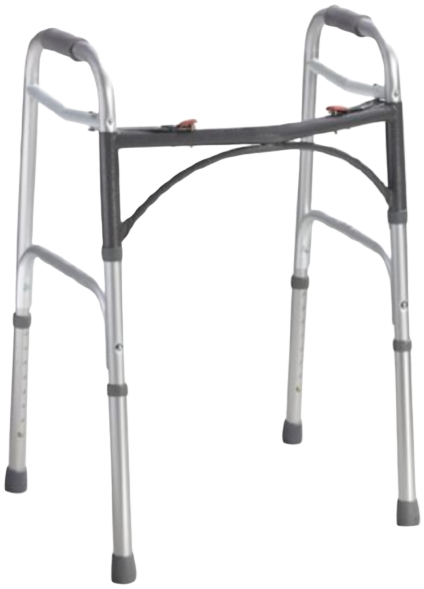 McKesson Aluminium Folding Walker without Wheels