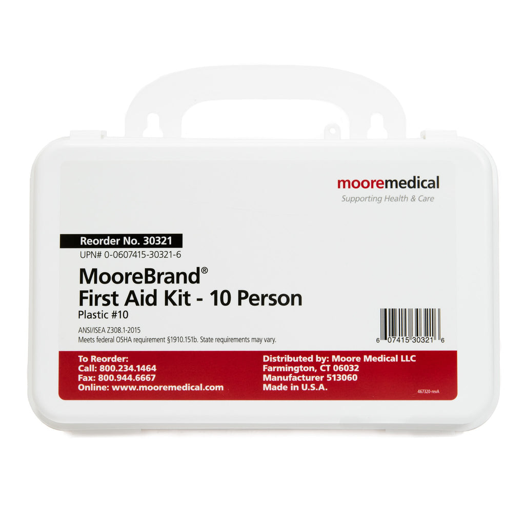 McKesson MooreBrand 10 Person First Aid Kit