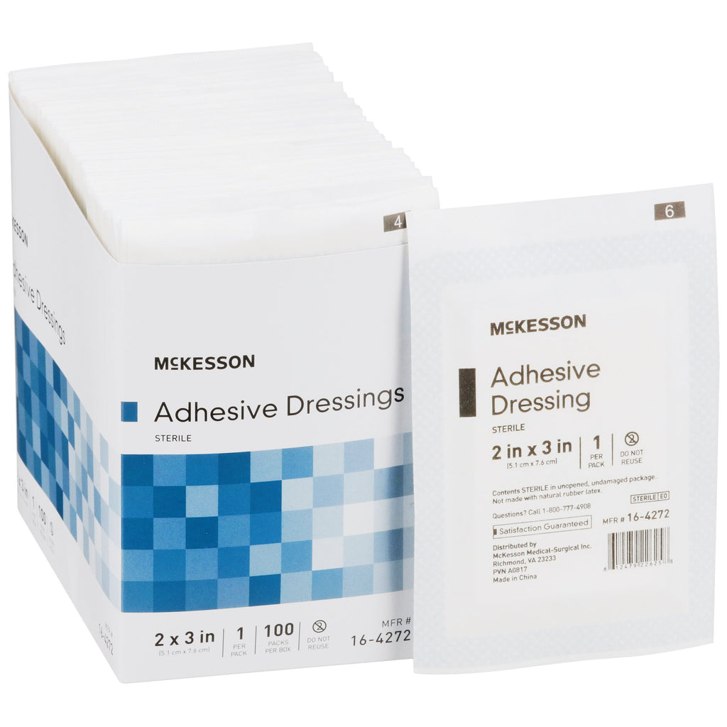 McKesson Adhesive Dressing, 2 X 3 inches