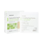 McKesson Hydrocellular Foam Dressing Silicone Adhesive without Border, 6 X 6"