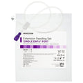 McKesson Single ENFit Port Extension Feeding Set, Right Angle, 24"