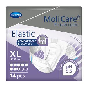 Molicare Premium Elastic Brief 8d, X-large 55" - 68" - MahaStar Adult Products