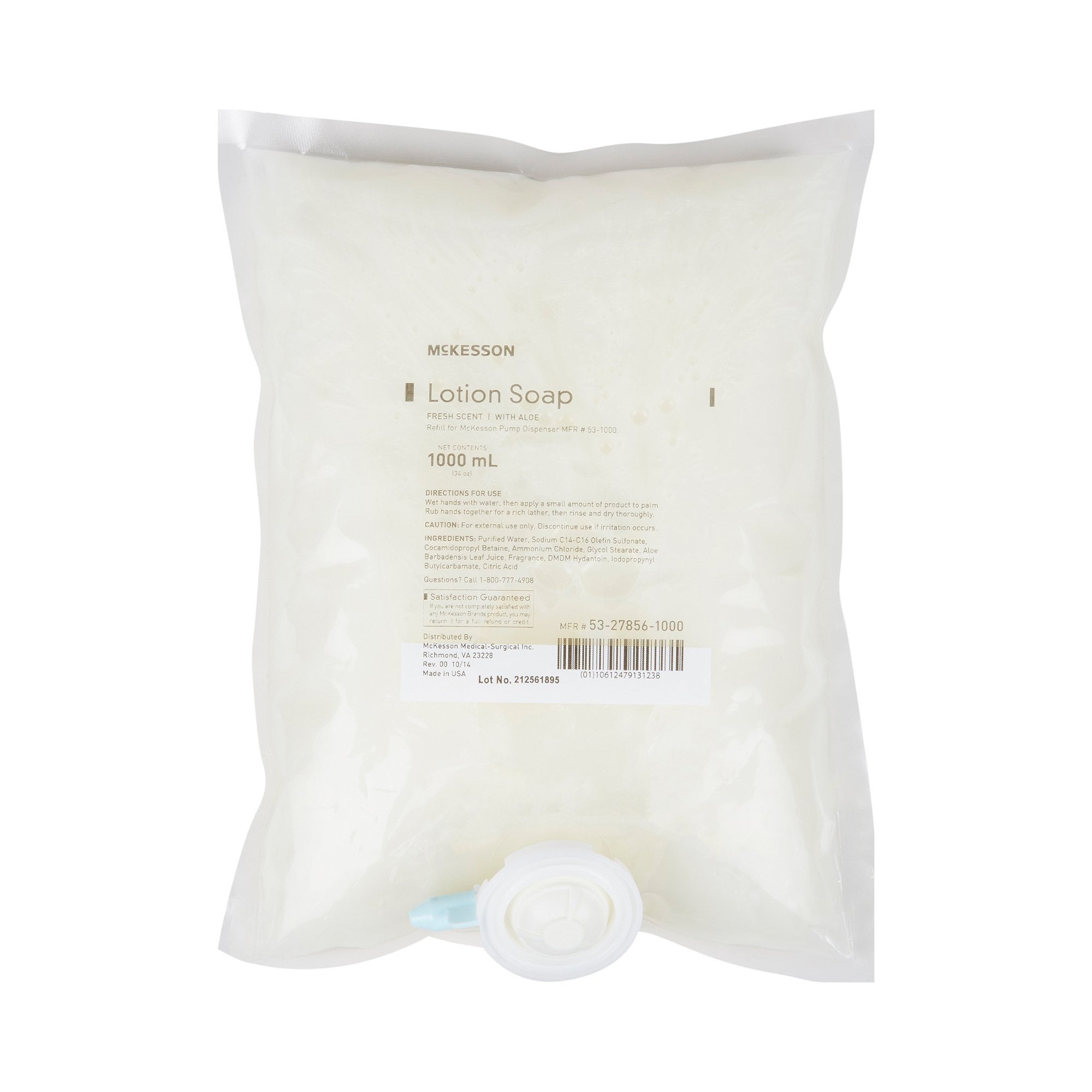 McKesson Lotion Hand Soap Refill, Fresh Scent