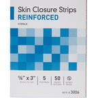 McKesson Reinforced Skin Closure Strips, 1/8 X 3"