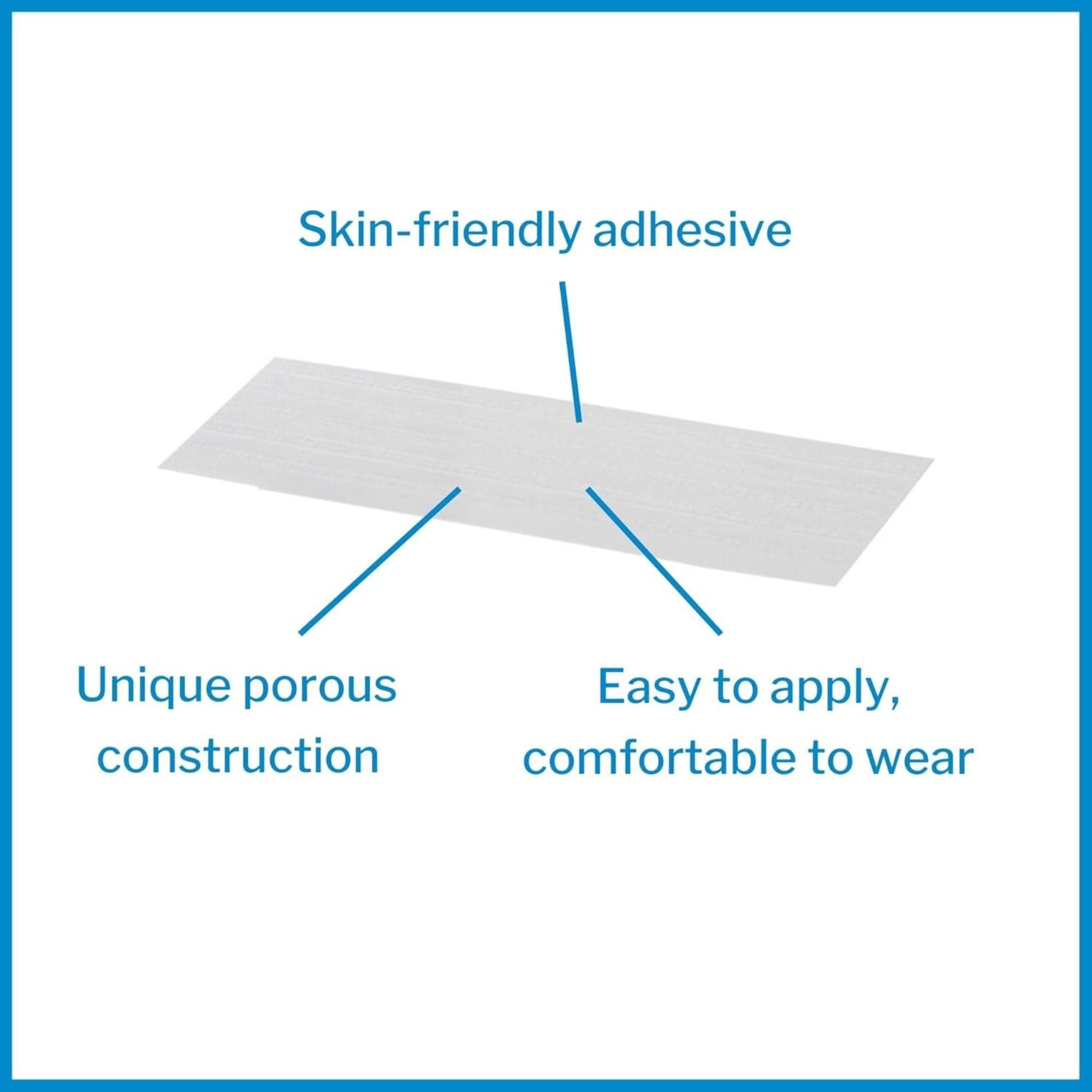 McKesson Reinforced Skin Closure Strips, 1/8 X 3"