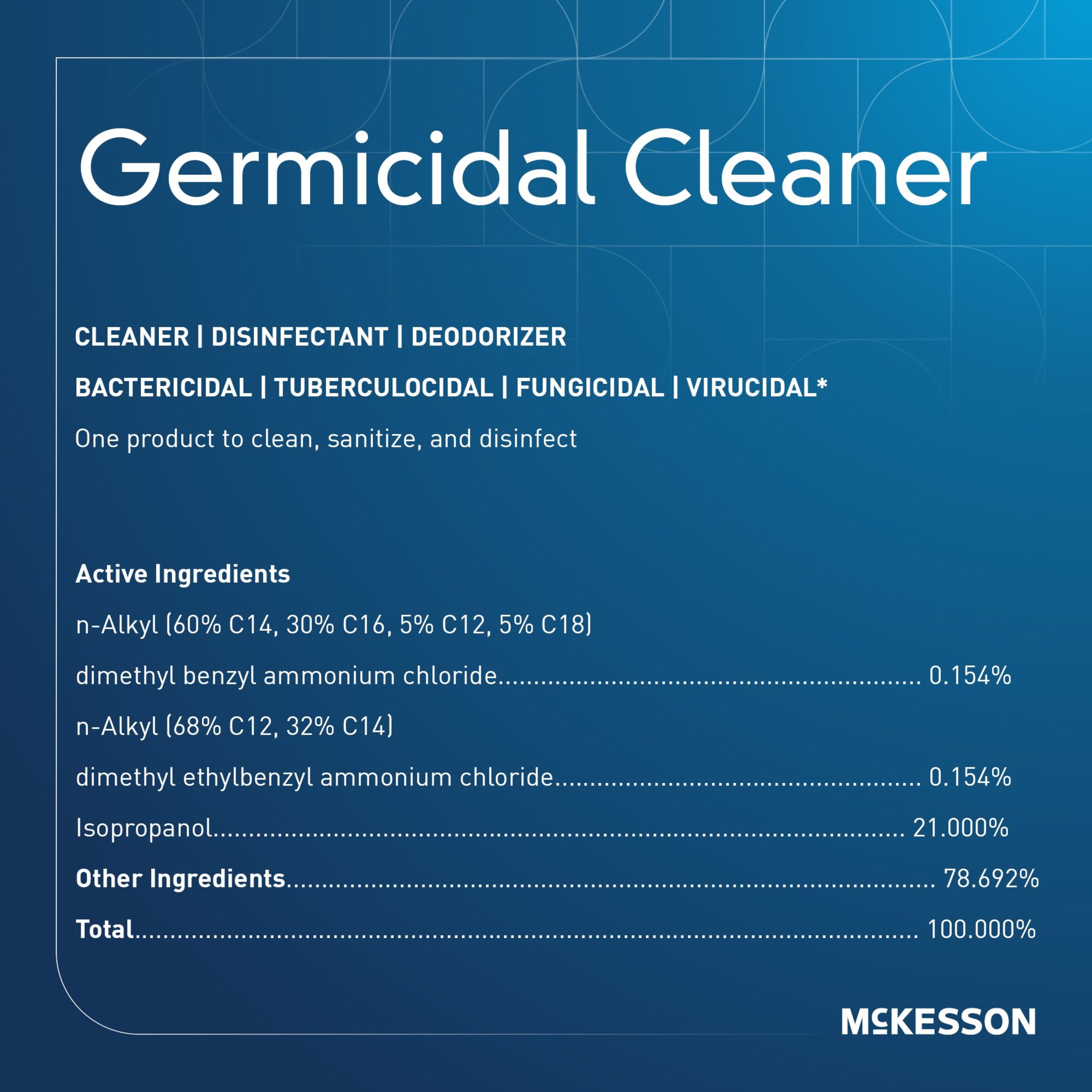 McKesson Germicidal Cleaner, 24 oz.
