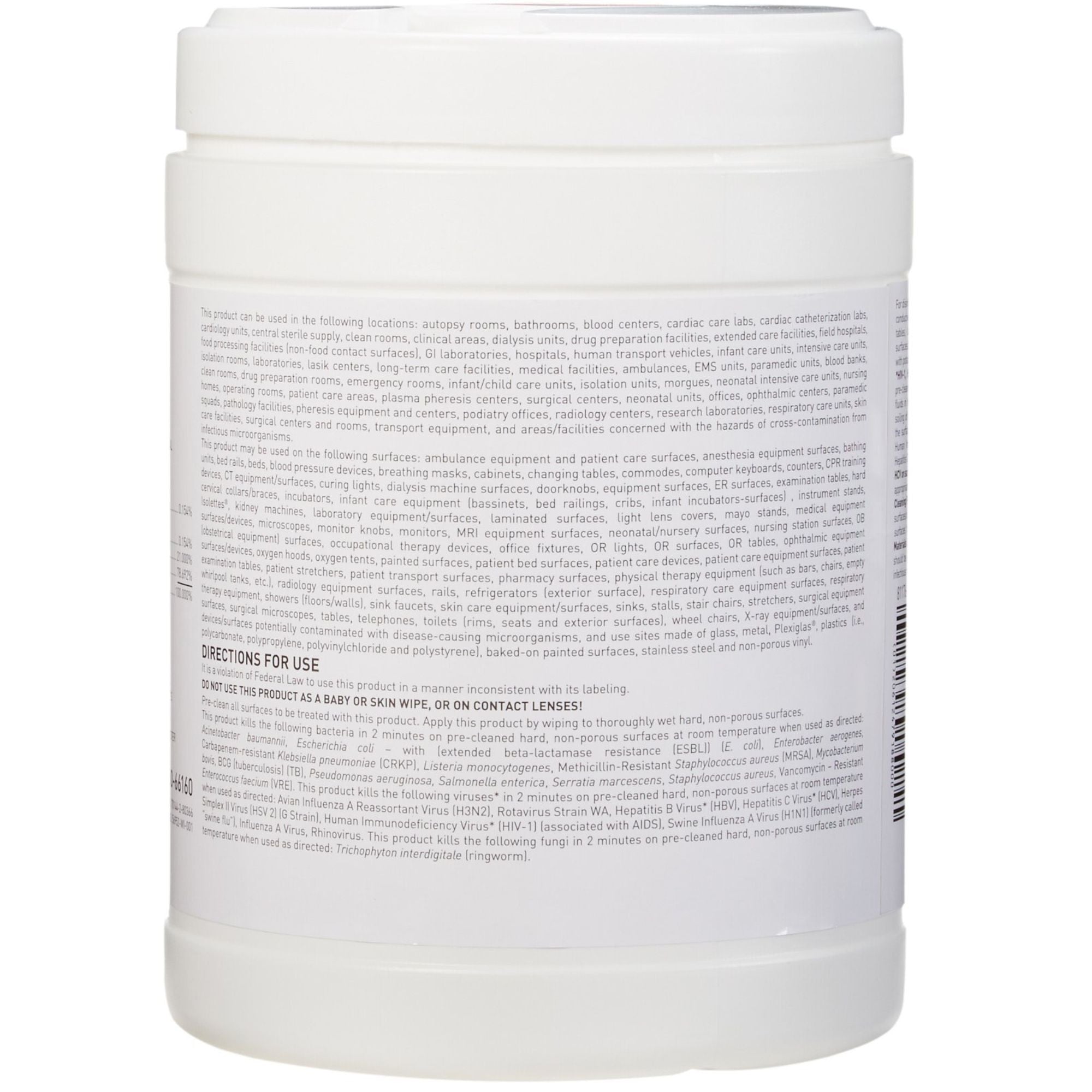 McKesson Disposable Germicidal Surface Wipes