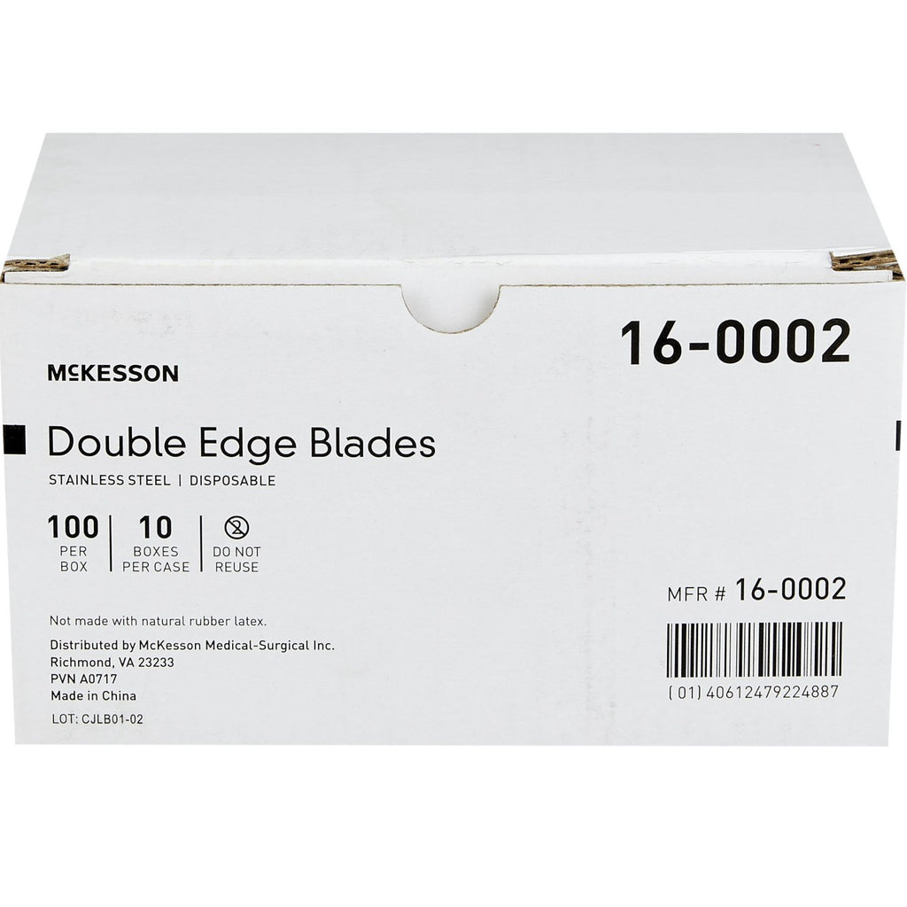 Mckesson Double Edged Razor Blades