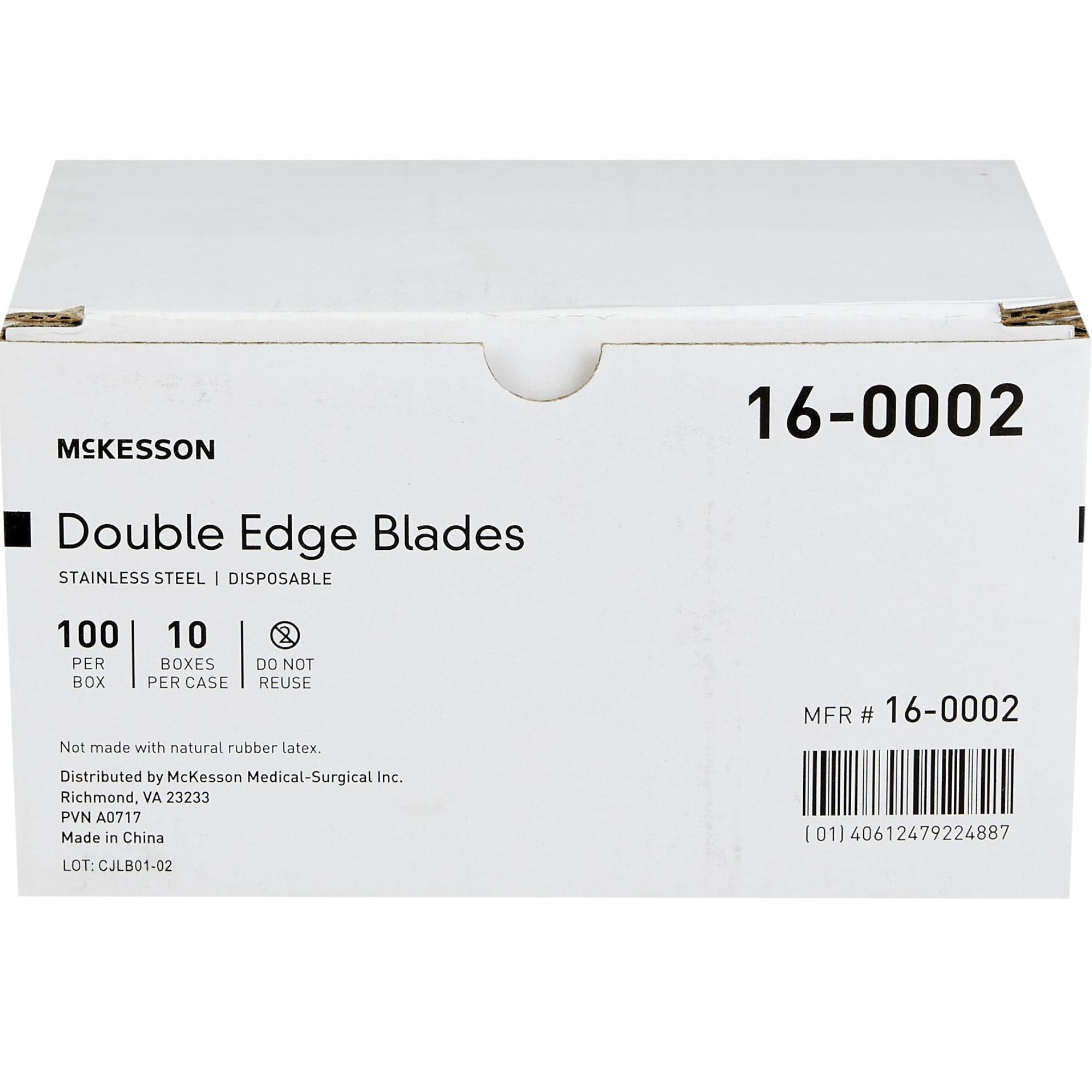 Mckesson Double Edged Razor Blades