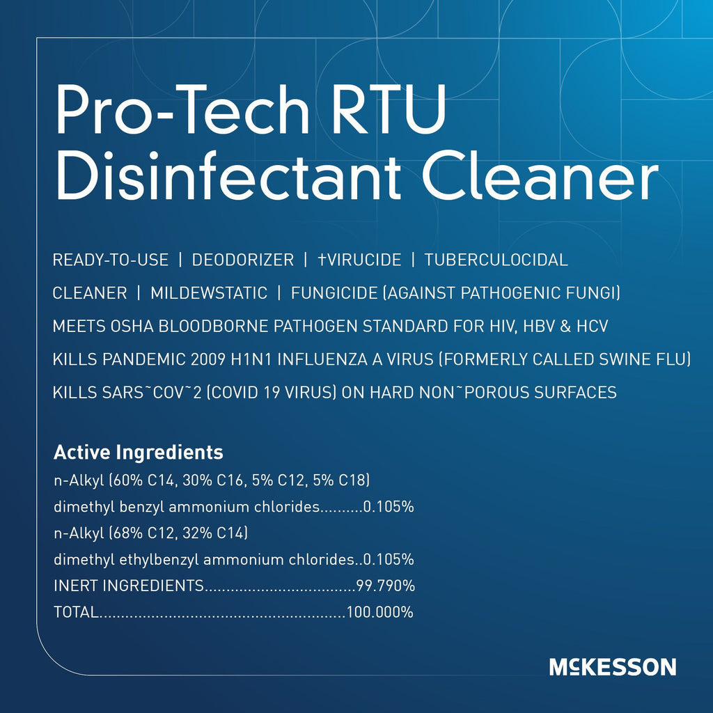 McKesson Pro-Tech RTU Disinfectant Cleaner
