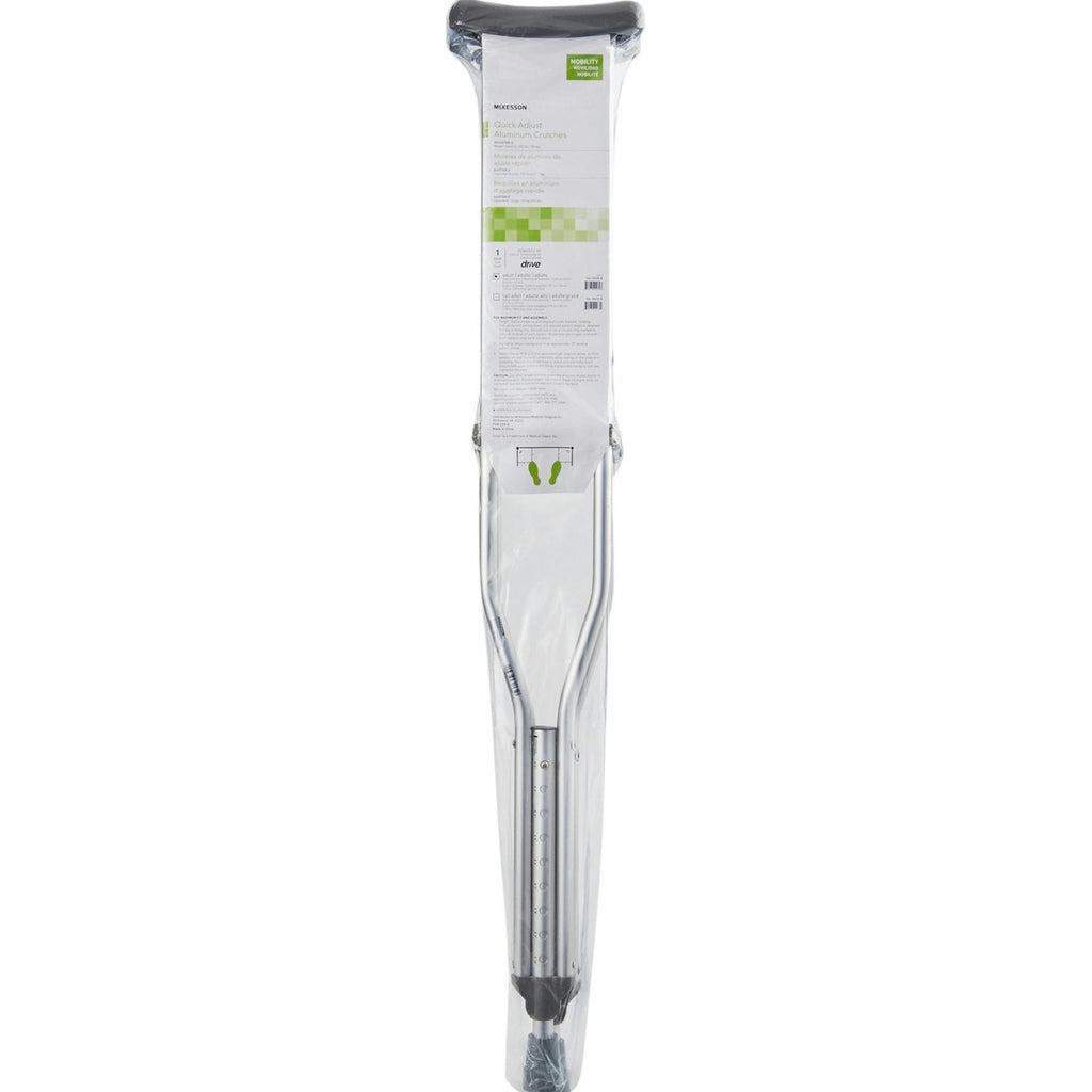 Mckesson Quick Adjust Aluminum Crutches
