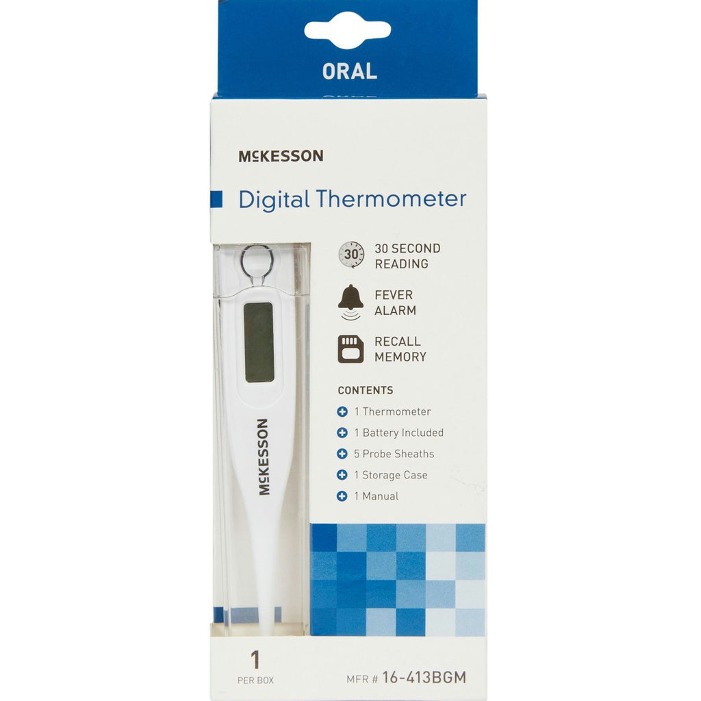McKesson Digital Thermometer, Oral Probe