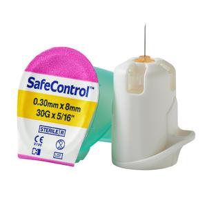 Cardinal Health Monoject Safety Pen Needle, 30g (0.31 Mm) X 8 Mm