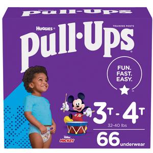 Pull-ups Learning Designs Training Pants, Boy, 3t-4t, Giga Pack - MahaStar Pediatric Products