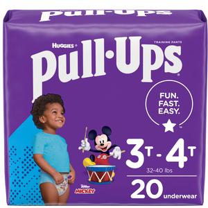 Pull-ups Learning Designs Boys' Training Pants, 3t-4t, 20 Ct - MahaStar Pediatric Products
