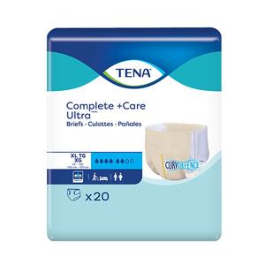 Tena Complete +care Ultra Brief, Extra Large 52" - 62", 24 Count - MahaStar Adult Products