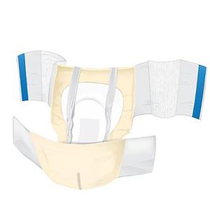 Adult Stretch Brief, Wings Plus - Heavy Absorbency, Size 2 (l/xl) - Waist Size 48" - 66" - MahaStar Adult Products