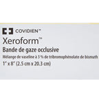 Cardinal Xeroform Occlusive Gauze Strip, 1 X 8"