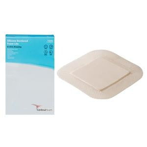 Cardinal Health Kendall Silicone Bordered Lite Foam Dressing, 6 X 6"