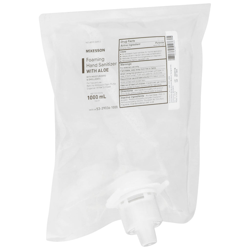 McKesson Foaming Hand Sanitizer with Aloe Refill