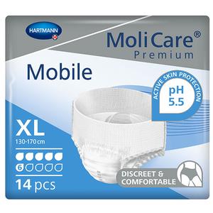 Molicare Premium Mobile 6d Disposable Protective Underwear X-large 51" - 67" - MahaStar Adult Products