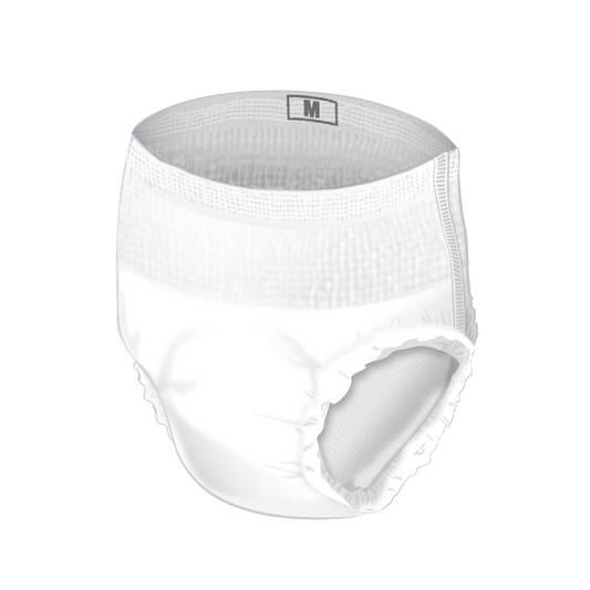 Presto Plus Incontinence Underwear, Adult, Pull-ups, Classic Plus, Medium, 32'' To 44'' White - MahaStar Adult Products