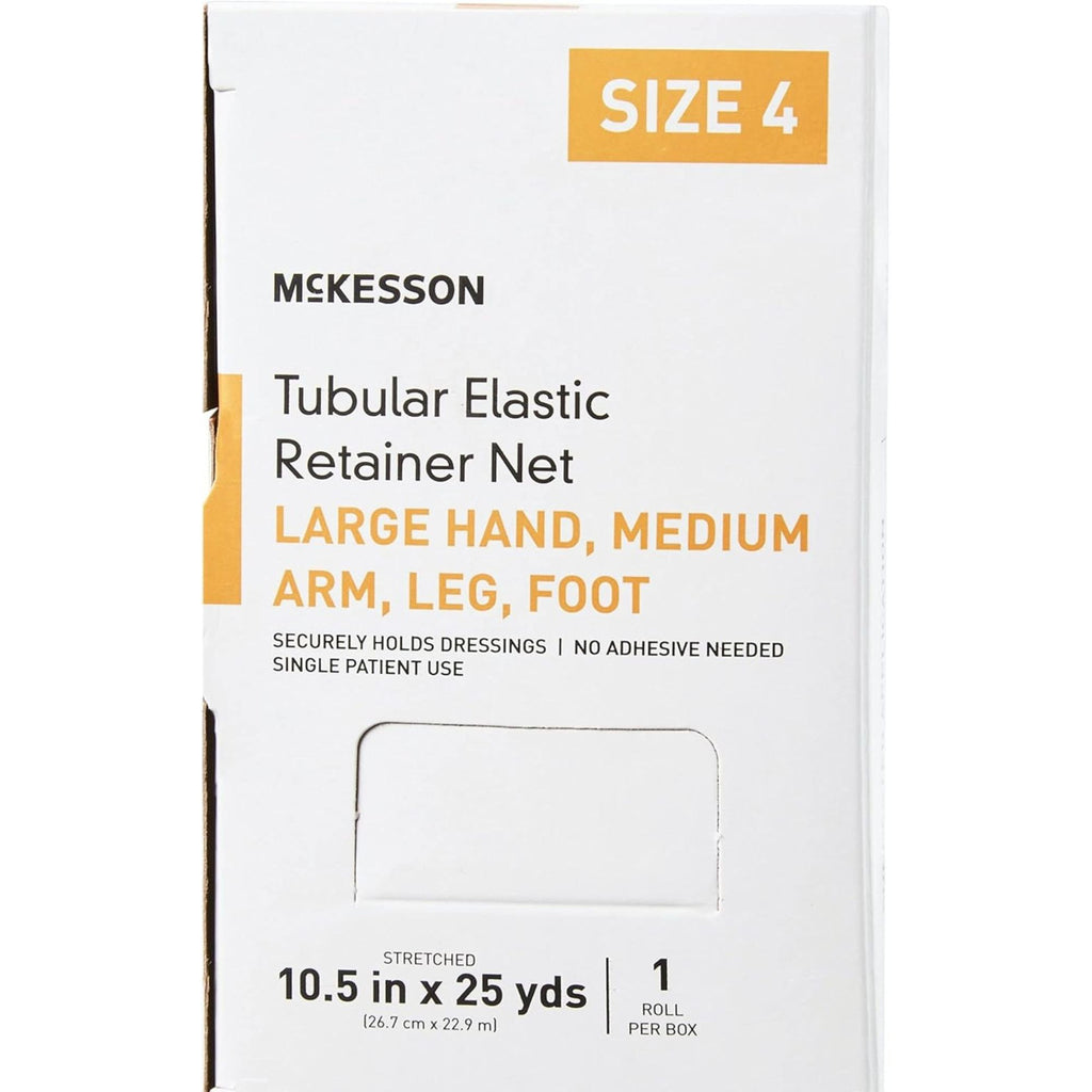McKesson Tubular Elastic Retainer Net, 10.5" X 25 yd