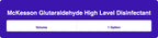 McKesson Glutaraldehyde High Level Disinfectant