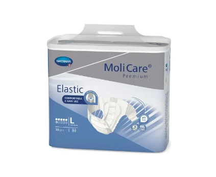 Molicare Premium Elastic Brief 6d, Large 45" - 57" - MahaStar Adult Products