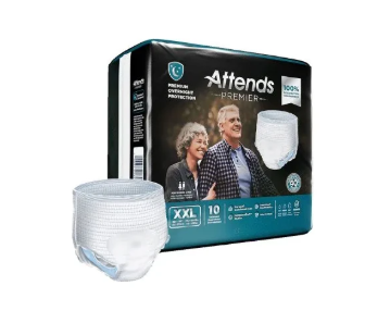 Attends Premier Overnight Bariatric Underwear, Xxl, Up To 80" - MahaStar Adult Products