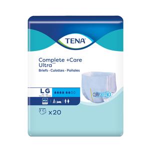 Tena Complete + Care Ultra Brief, Large, 40" - 56" - Replaces: Sq67330, Sq67332, Sq69970, Sq69972 - MahaStar Adult Products