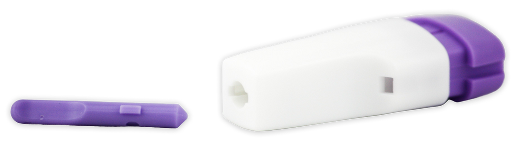 McKesson 28 Gauge Push Button Safety Lancets