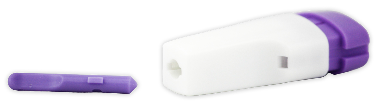 McKesson 28 Gauge Push Button Safety Lancets