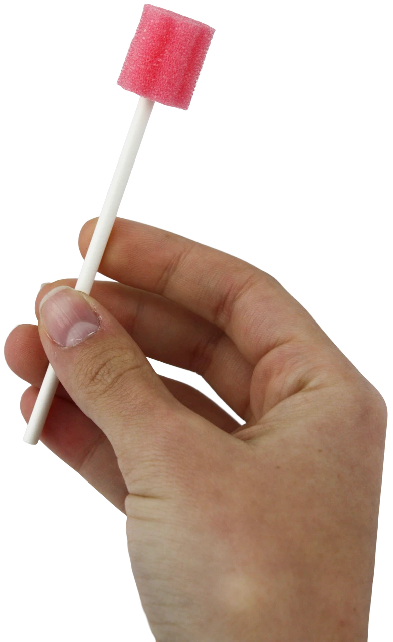 McKesson Oral Foam Swabstick, Untreated