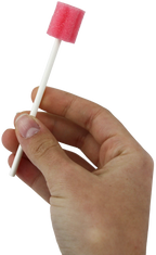 McKesson Oral Foam Swabstick, Untreated