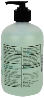 McKesson Premium Hand Sanitizer with Aloe, Spring Water Scent