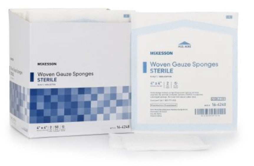McKesson 8-Ply Woven Gauze Sponges, Sterile