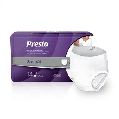 Presto Flexright Protective Underwear X-large 48" - 64" Overnight - MahaStar Adult Products