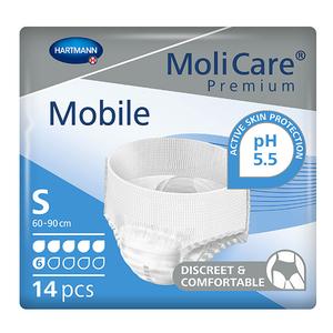Molicare Premium Mobile 6d Disposable Protective Underwear Small 24" - 35" - MahaStar Adult Products