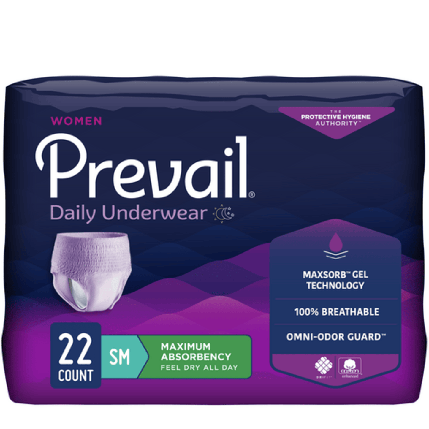 Prevail Incontinence Underwear for Women, Maximum Absorbency, Small - MahaStar Adult Products