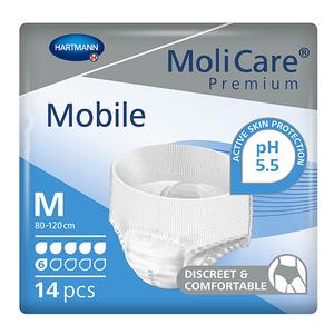 Molicare Premium Mobile 6d Disposable Protective Underwear Medium 31" - 47" - MahaStar Adult Products