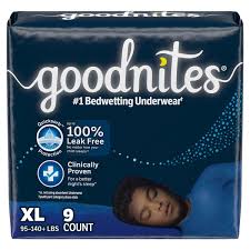 Goodnites Jumbo Pack Youthpant, Boy, Size 6 - Replaces 6953381