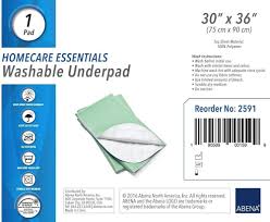 Abena Essentials Washable Underpad, 30" X 36"