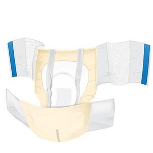 Adult Stretch Brief, Wings Plus - Heavy Absorbency, Size 3 (2x/3x) - Waist Size 58" - 77" - MahaStar Adult Products