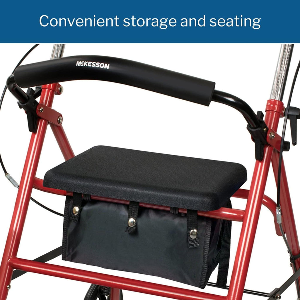 McKesson 4 Wheel Folding Rollator