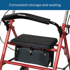 McKesson 4 Wheel Folding Rollator