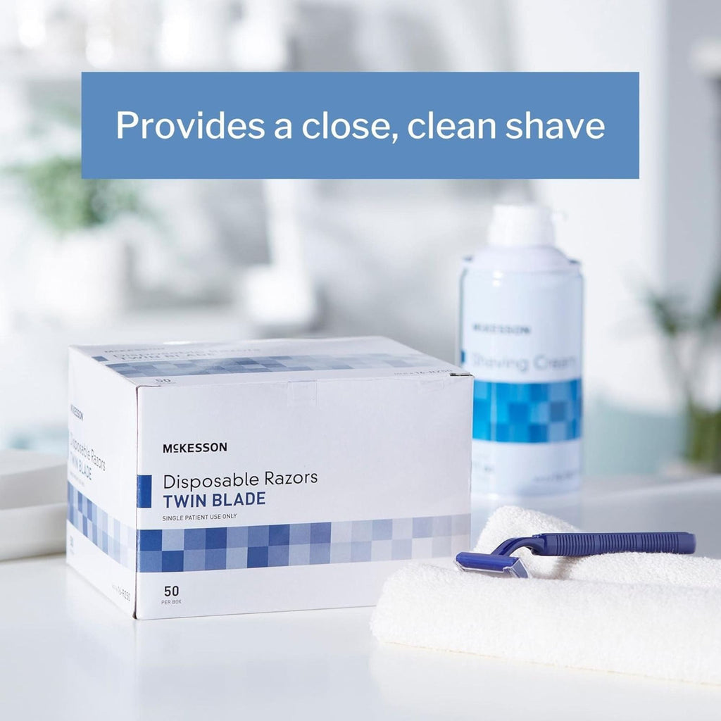 McKesson Disposable Razors, Twin Blade